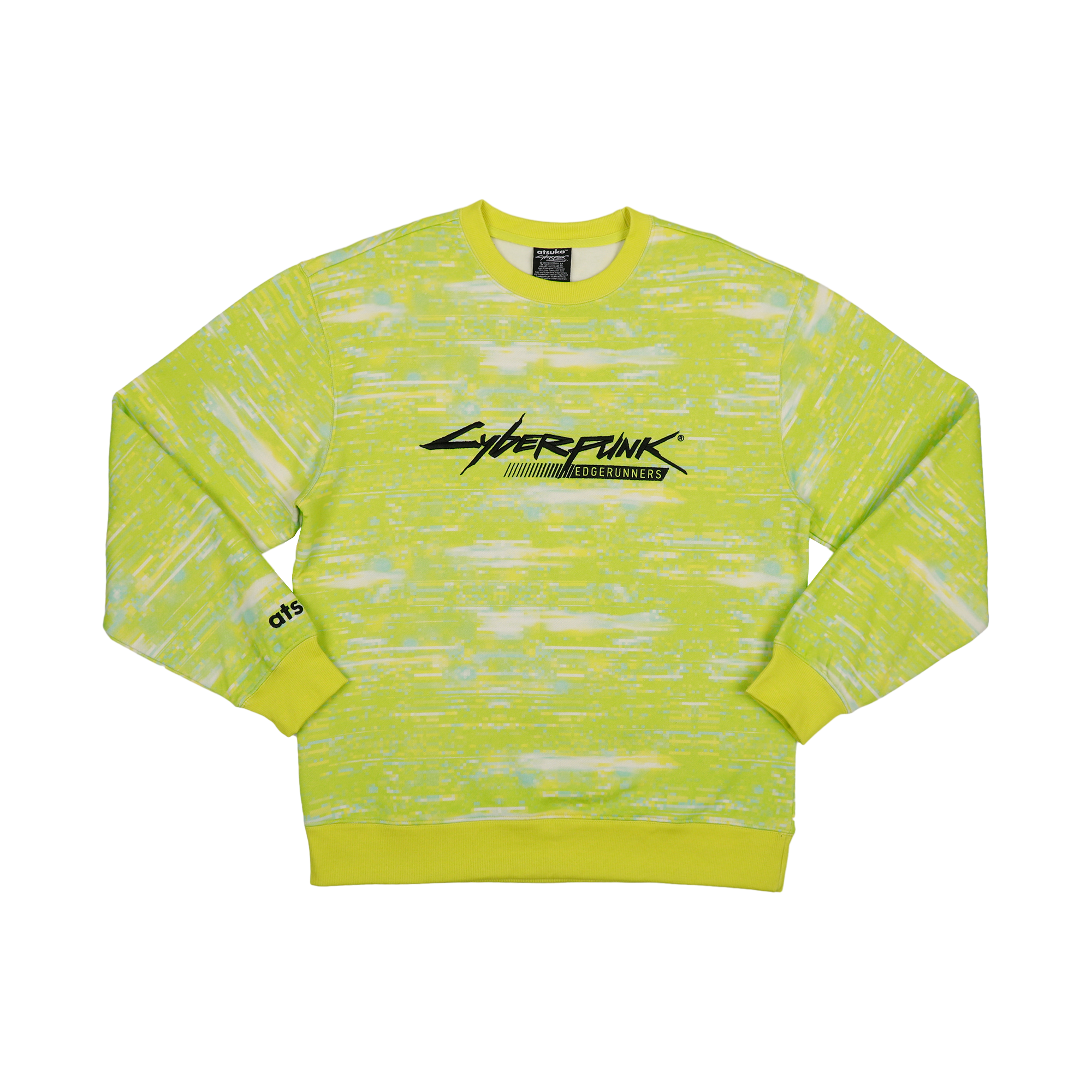 Edgerunner Lime Crew Neck Sweatshirt