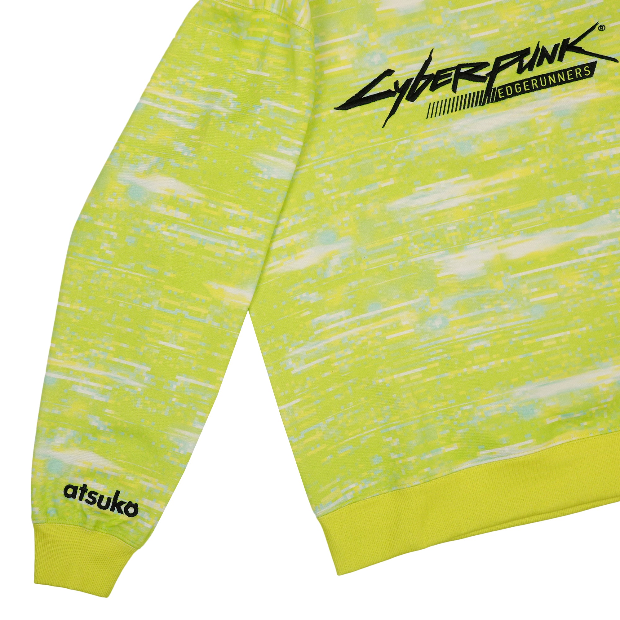 Edgerunner Lime Crew Neck Sweatshirt