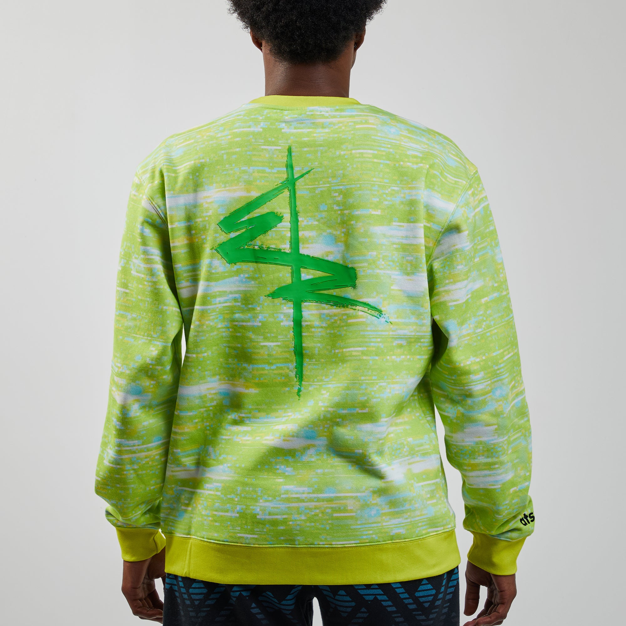 Edgerunner Lime Crew Neck Sweatshirt