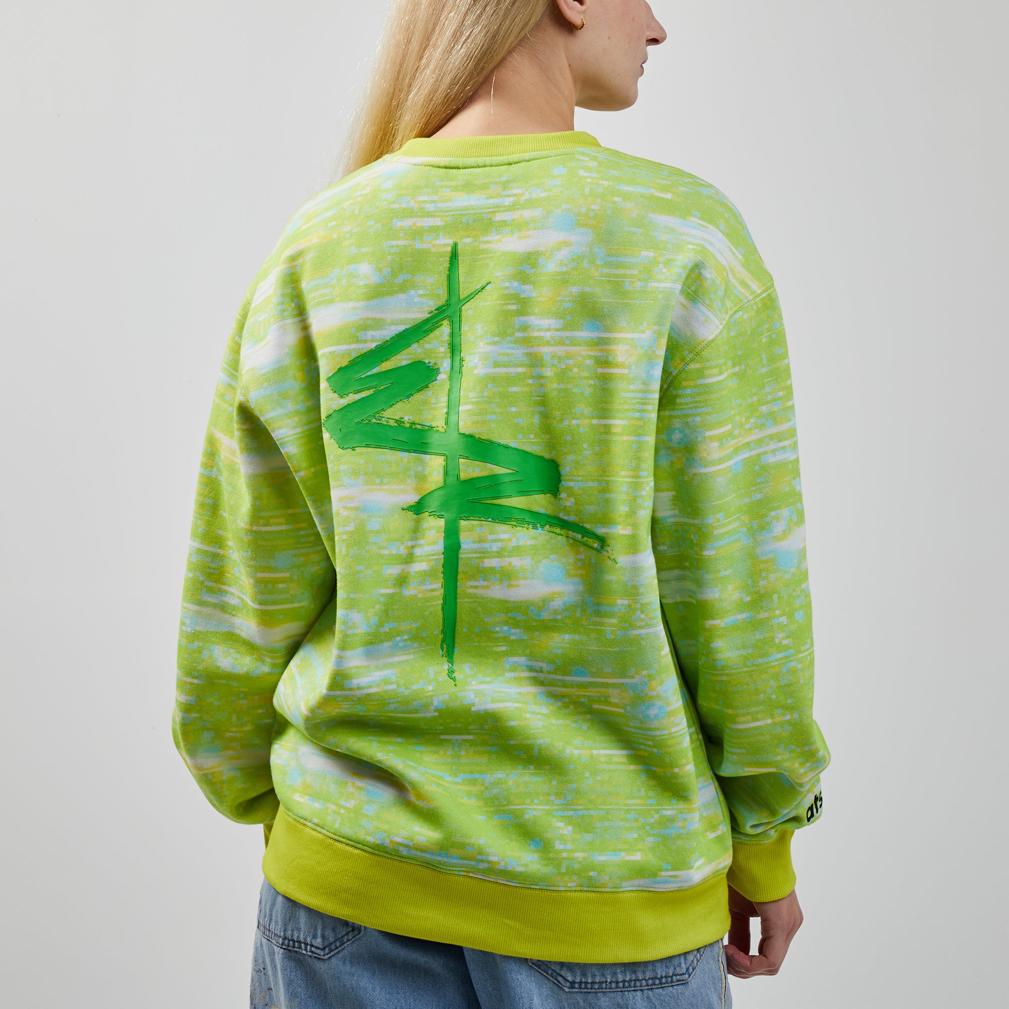 Edgerunner Lime Crew Neck Sweatshirt