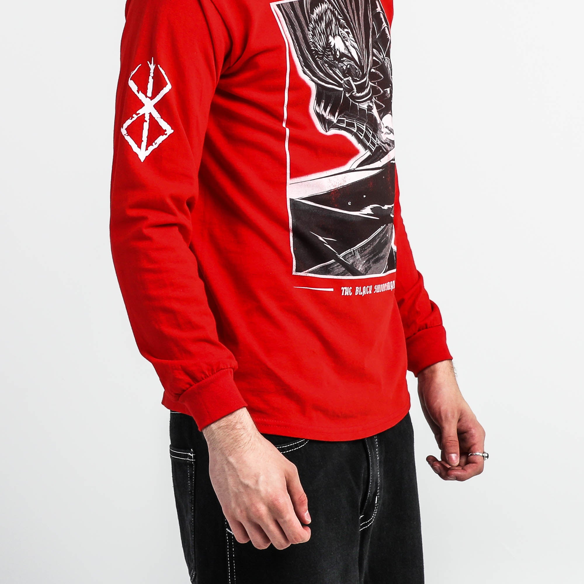 Guts Curse Mark Red Long Sleeve