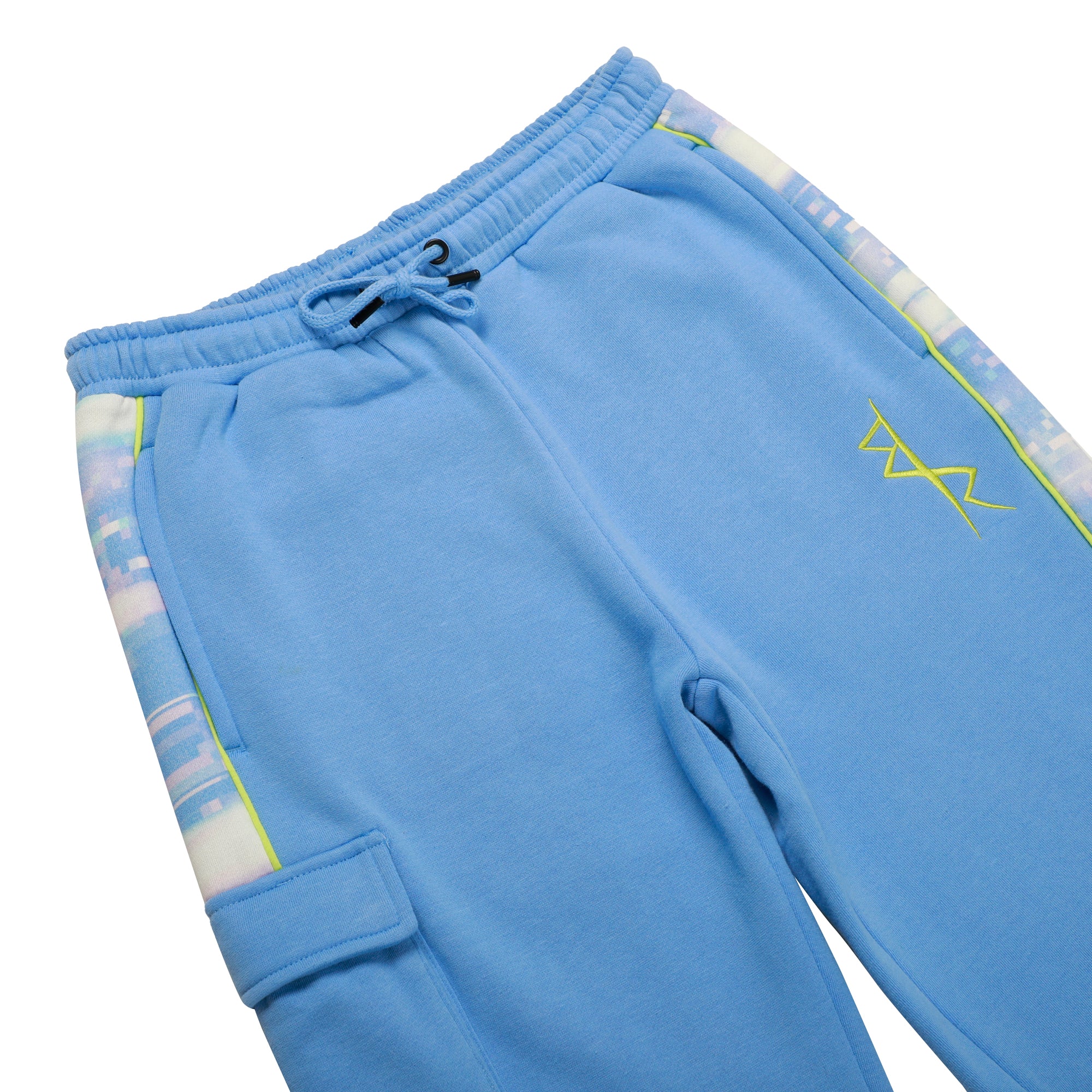 Edgerunner Blue Cargo Sweatpant