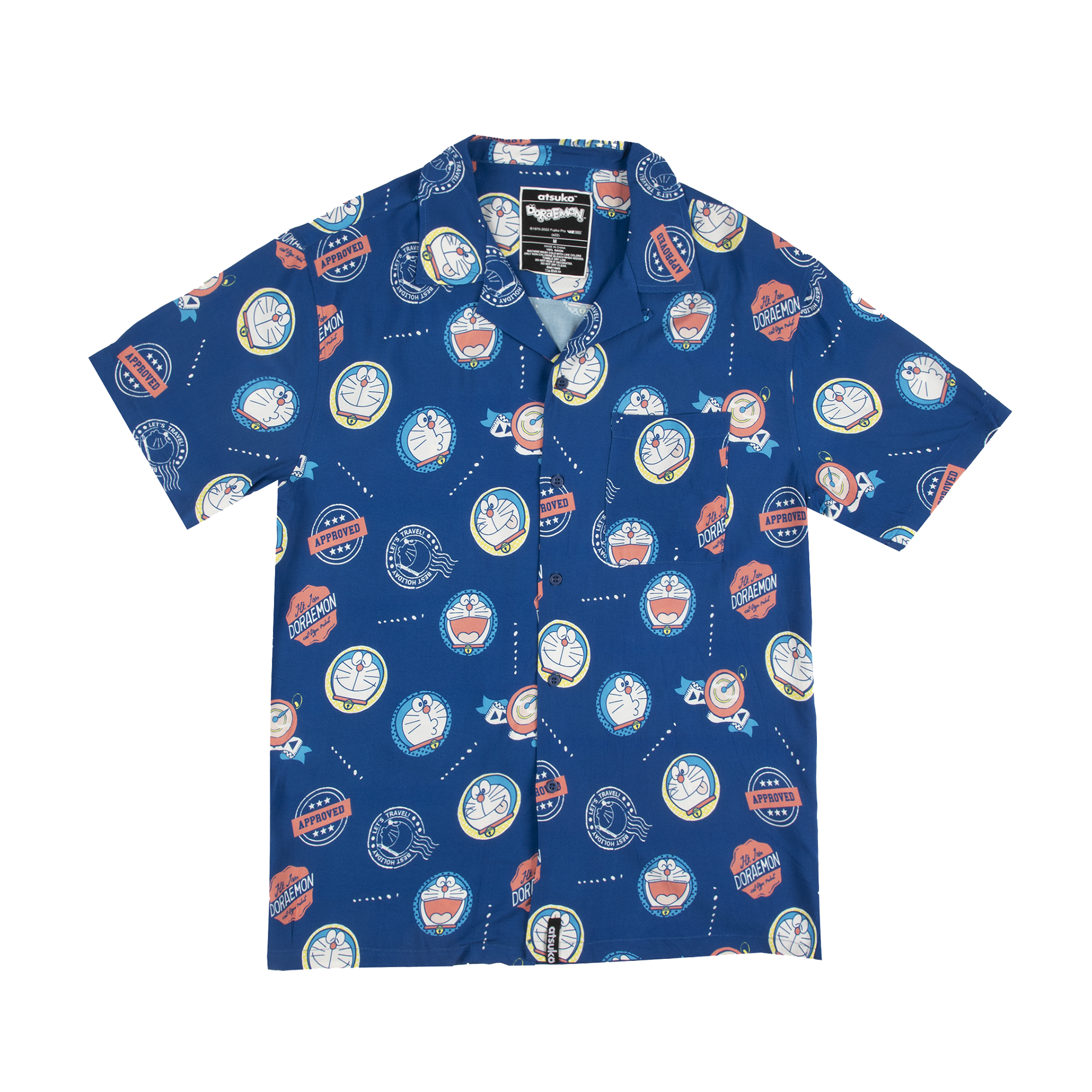 Doraemon Button-Down Shirt