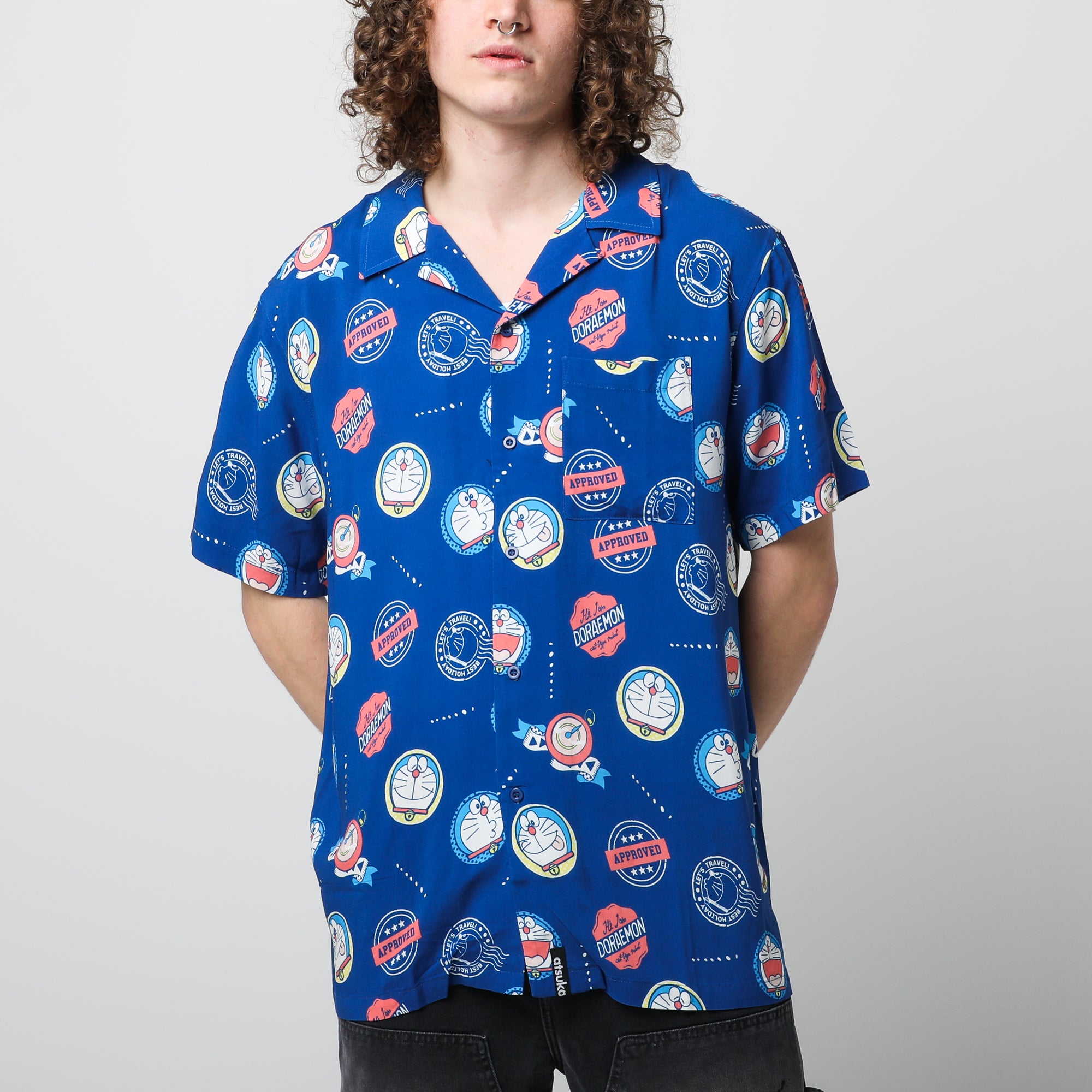 Doraemon Button-Down Shirt