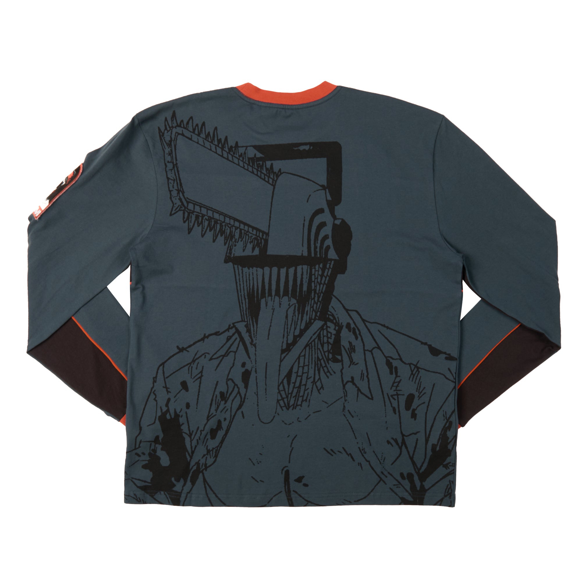 Chainsaw Man Athletics Colorblock Crewneck