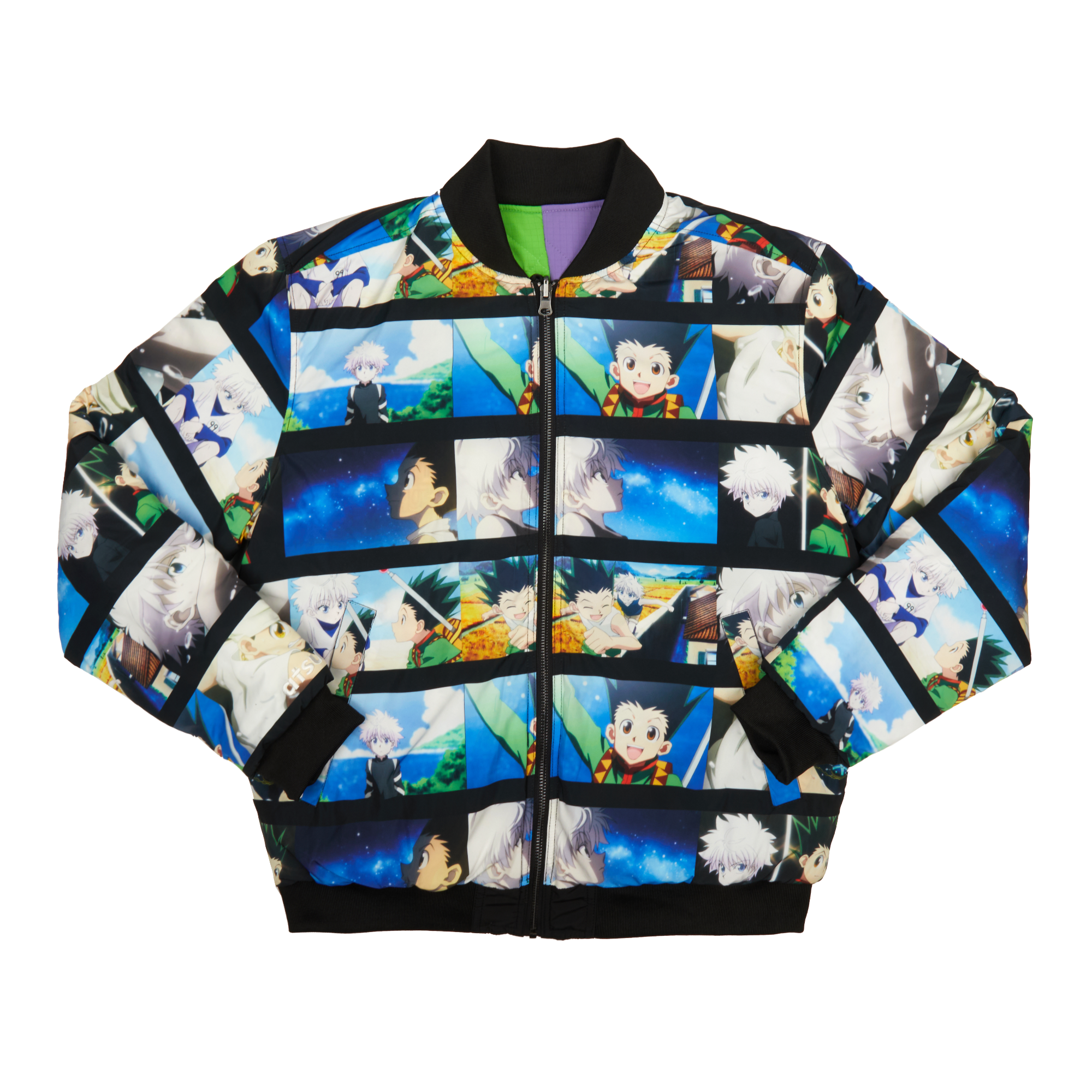 Gon & Killua Reversible Bomber Jacket