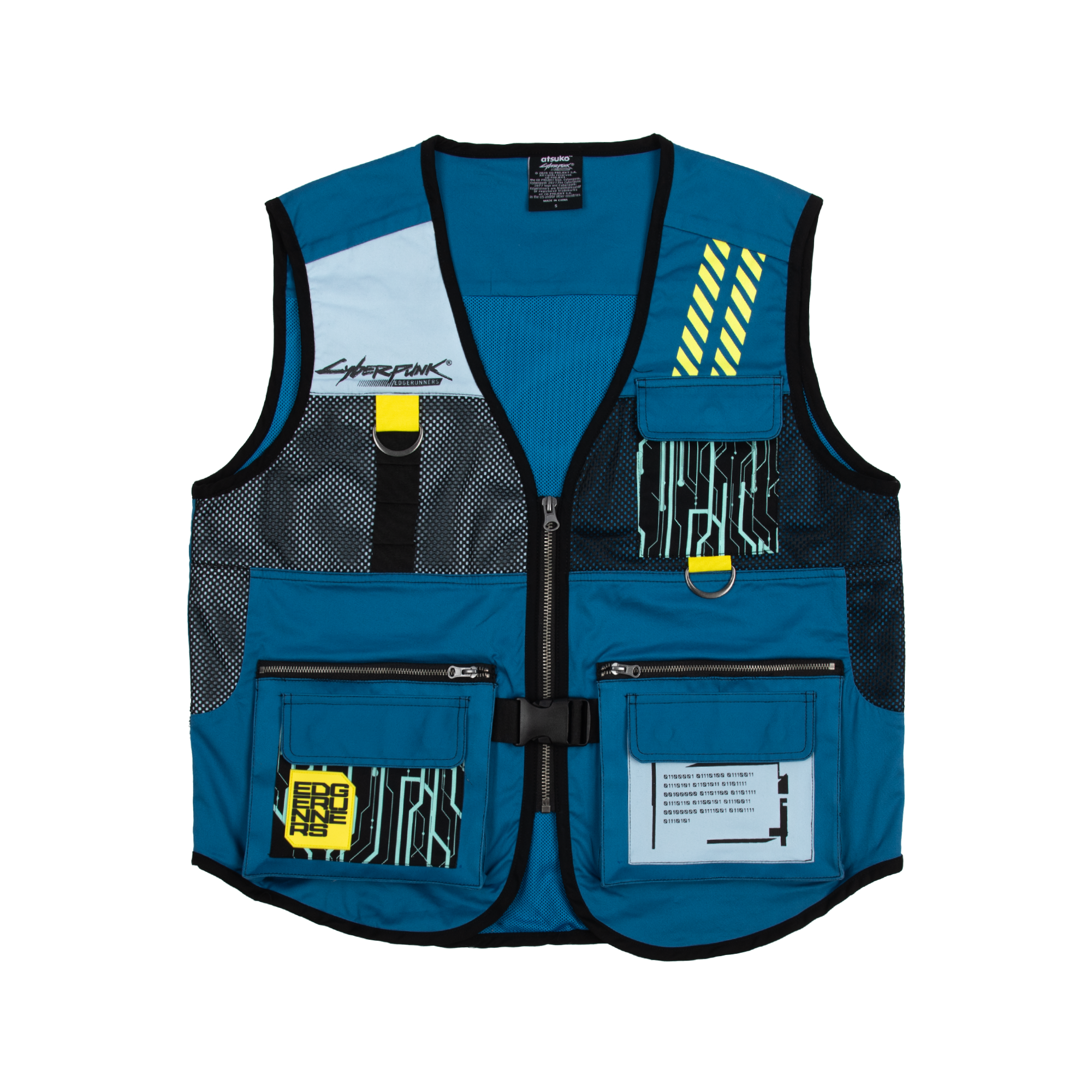 Edgerunner Blue Utility Vest