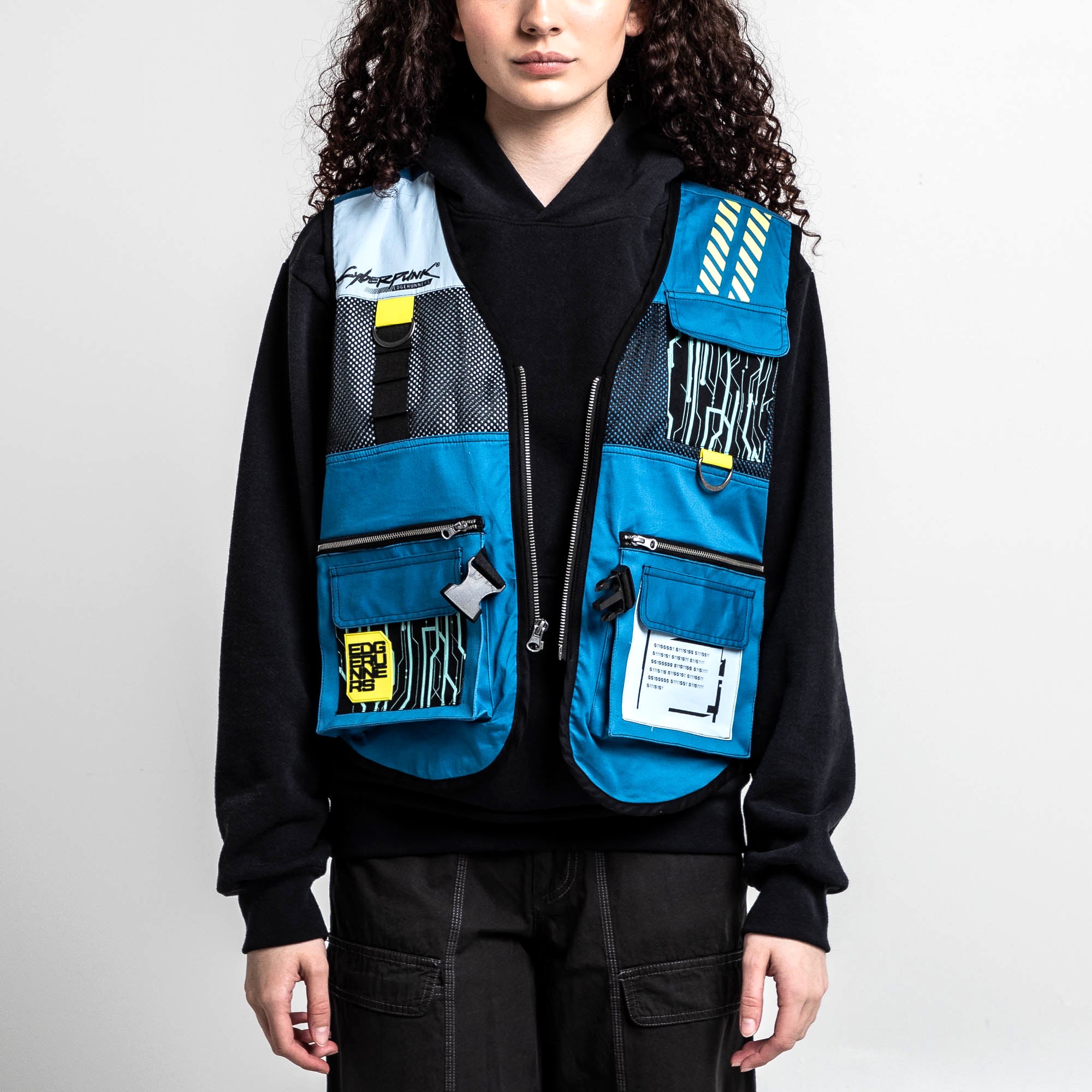 Edgerunner Blue Utility Vest