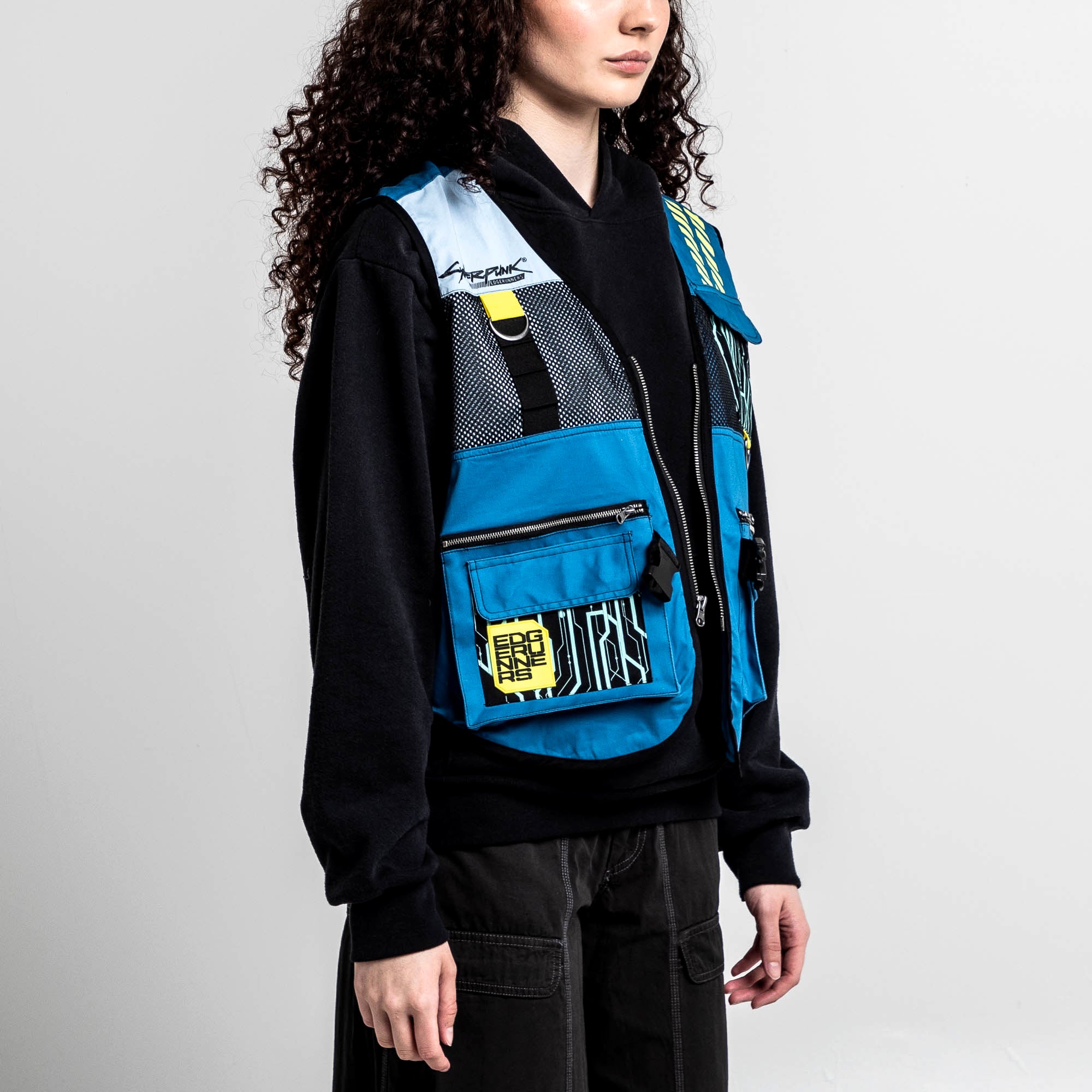 Edgerunner Blue Utility Vest