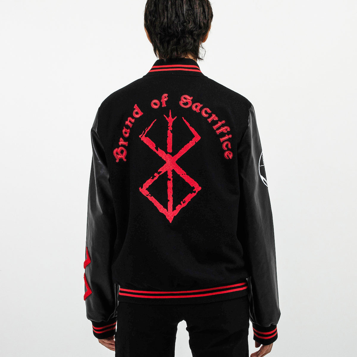 Brand Of Sacrifice Black Varsity Jacket