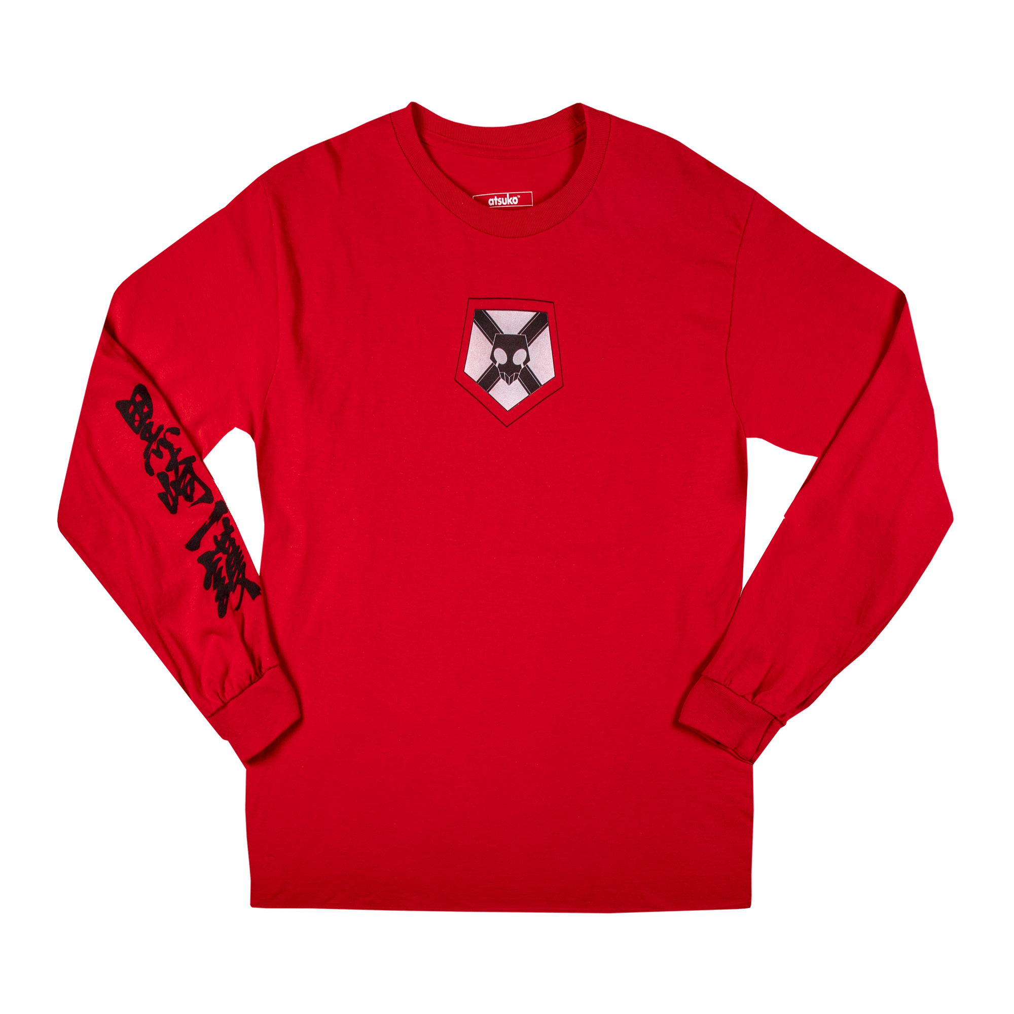 Shinigami Badge Red Long Sleeve